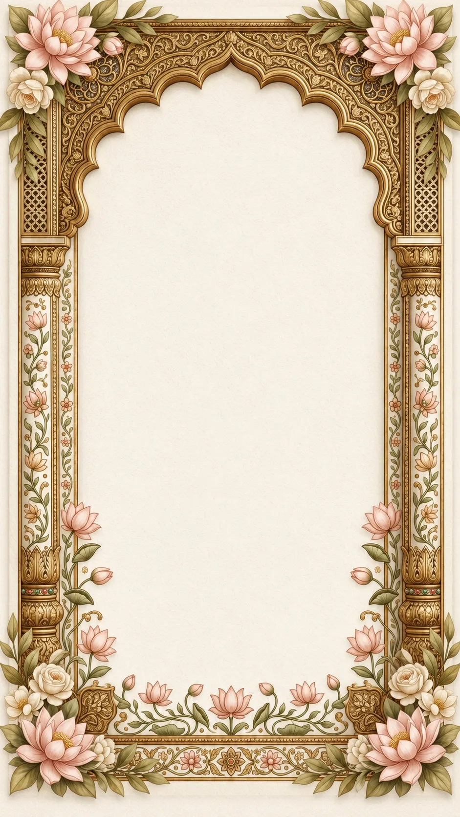 Royal Scalloped Arch Frame